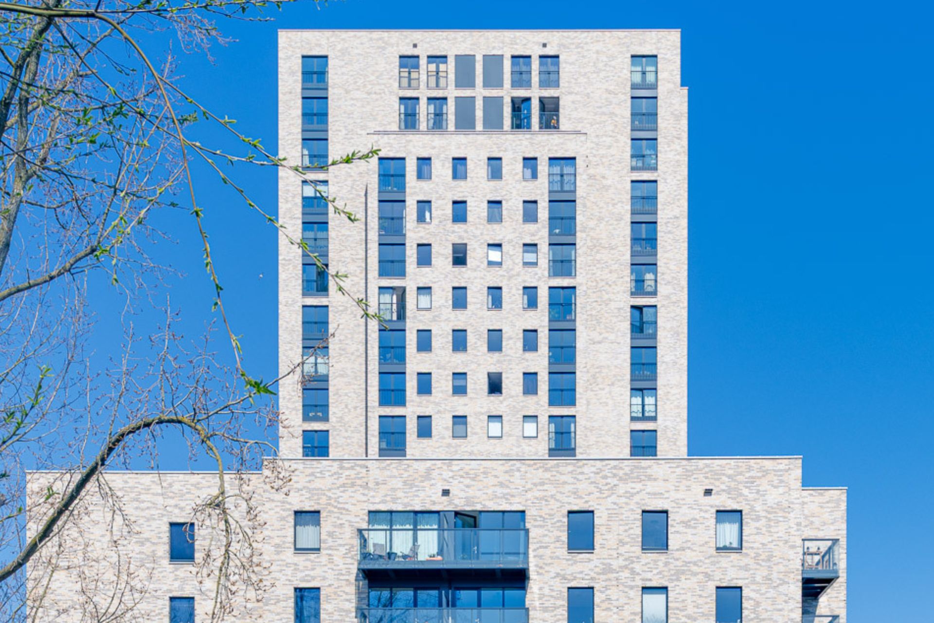 Polarisflat Groningen ver detailshot