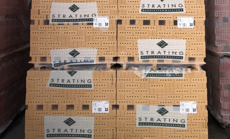 Strating Smalle gevelstenen: Dinkelstenen Strating Smalle gevelstenen: Dinkelstenen